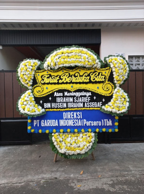 Papan Bunga Duka di Labuh Baru Timur