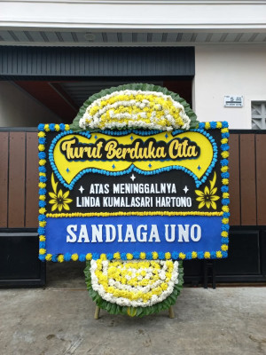 Papan Bunga Duka di Labuh Baru Timur